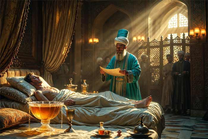 از قضا سرکنگبین صفرا فزود