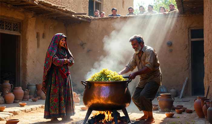 گر صبر کنی ز غوره حلوا سازی