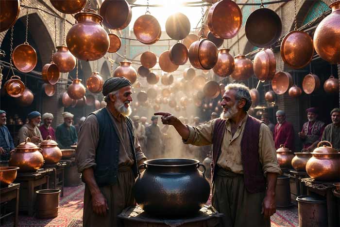 دیگ به دیگ می‌گه روت سیاه
