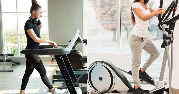 کاردیو HIIT روی الپتیکال یا تردمیل